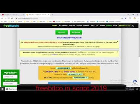 script for freebitco in 2019|freebitcoin.